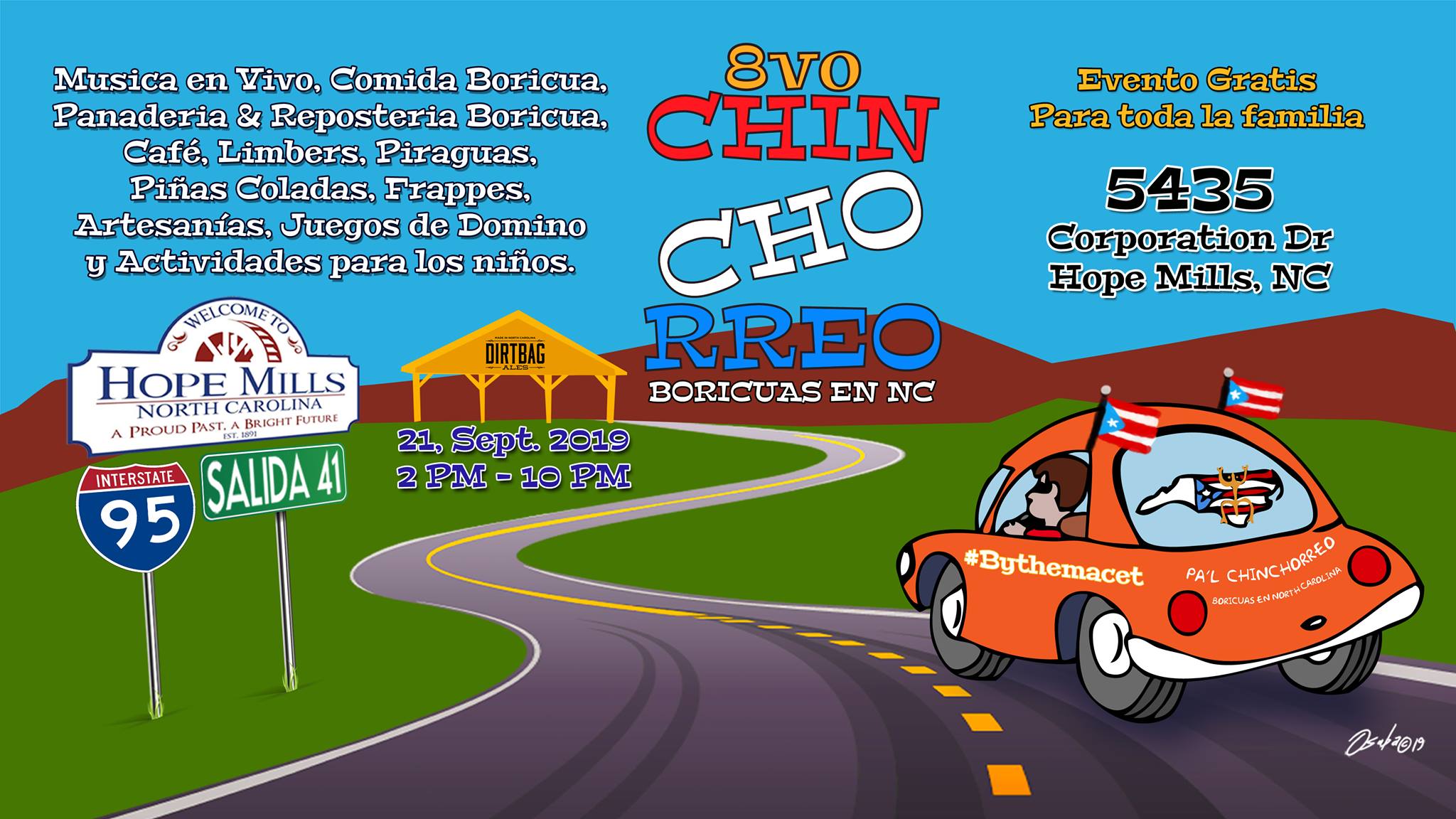 8vo Chinchorreo Fest Hope Mills