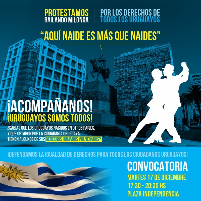 Milonga de acá: con orígenes diversos, somos todos Uruguayos