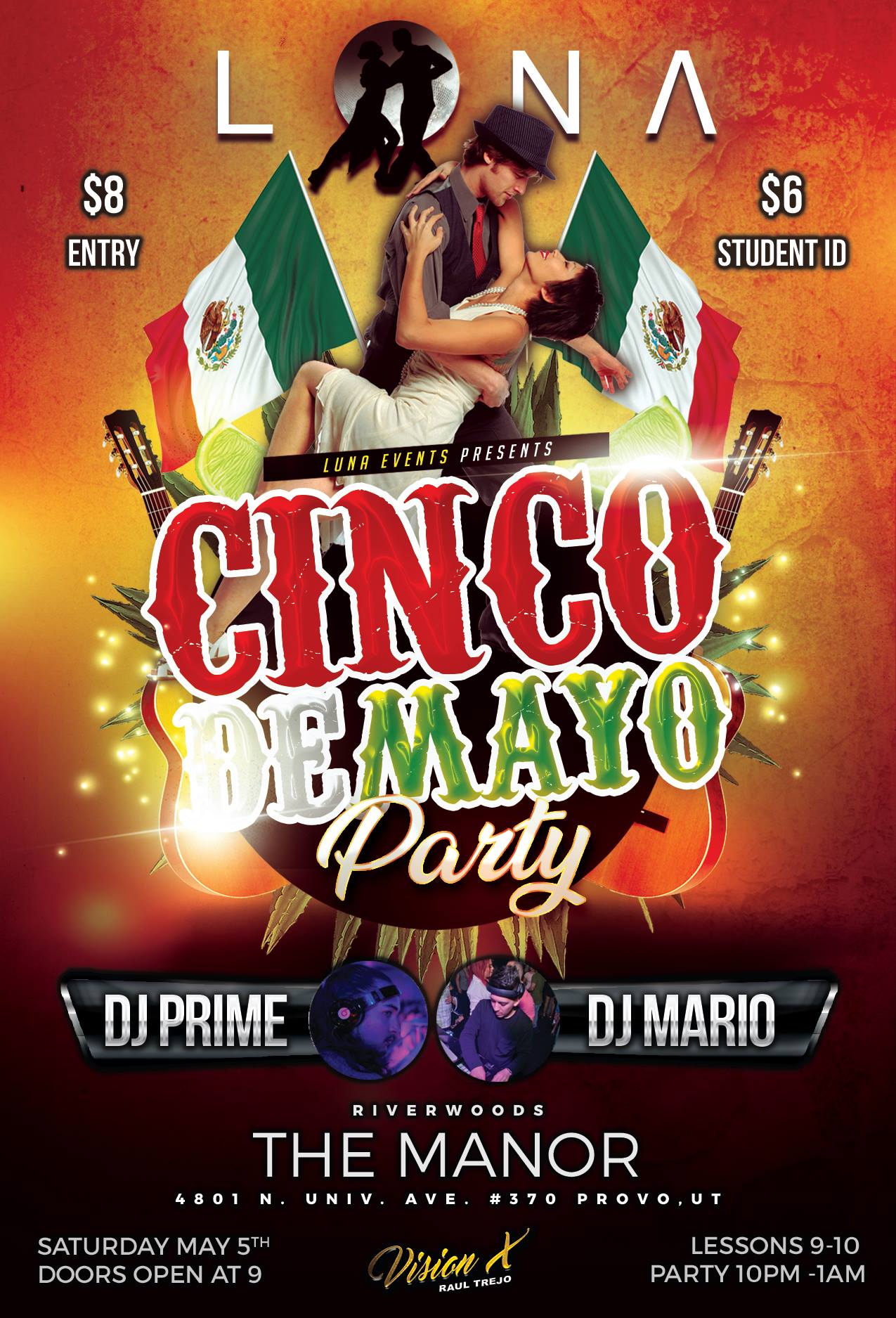 Cinco De Mayo at Luna Events