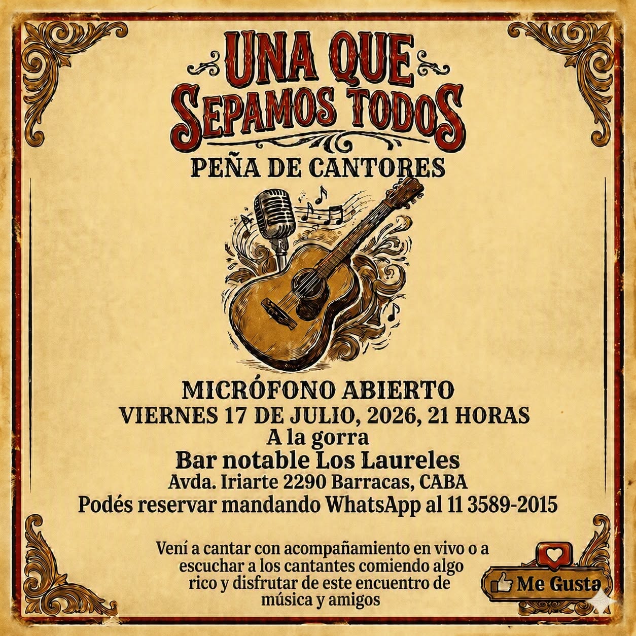 UNA QUE SEPAMOS TODOS PEÑA DE CANTORES
