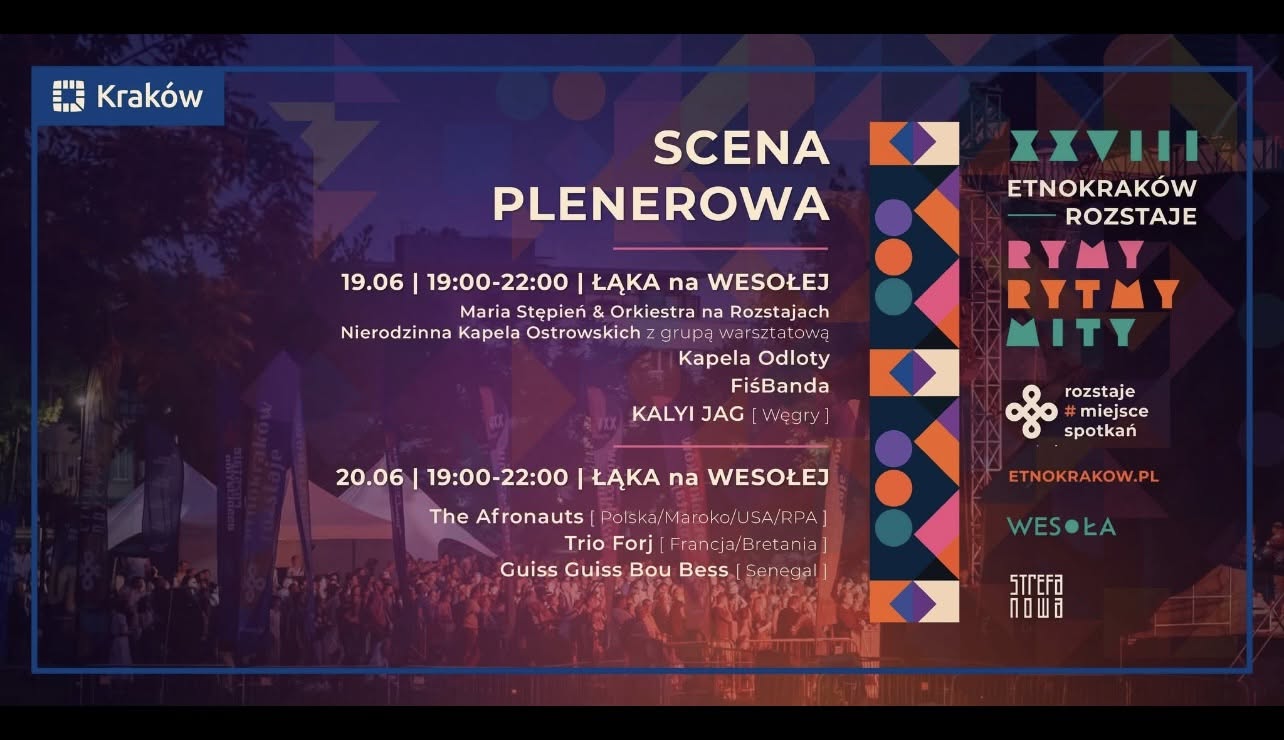 Etnokrakow Festiwal Rozstaje 👉 Fiśbanda 👈