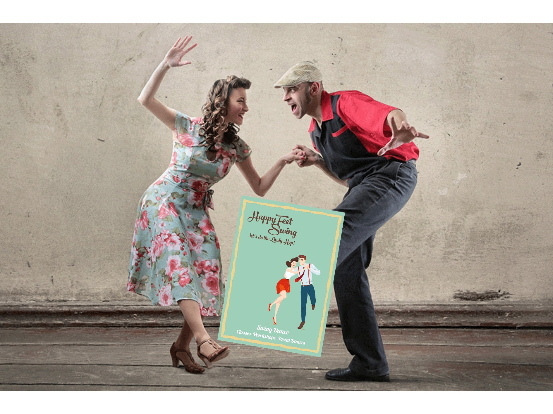 HappyFeet goes Swing im Saal