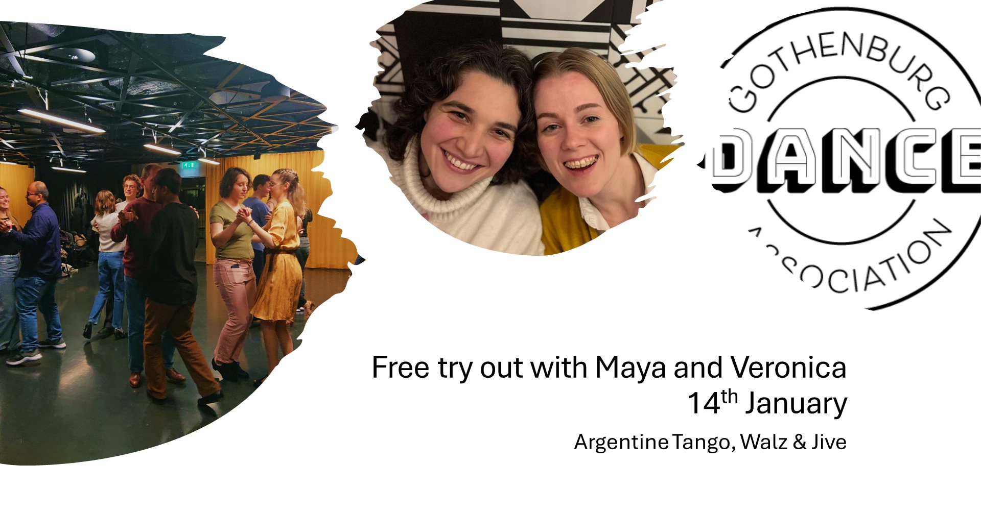 Free try out - Argentine Tango, Walz & Jive
