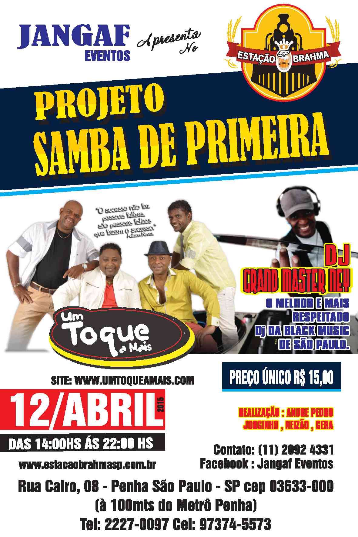 PROJETO SAMBA DE PRIMEIRA