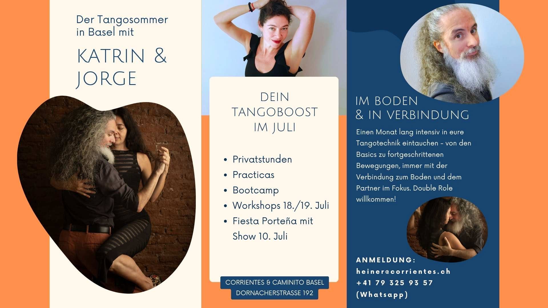 Workshops mit Katrin Urwitz & Jorge Frias aus Buenos Aires 🔥