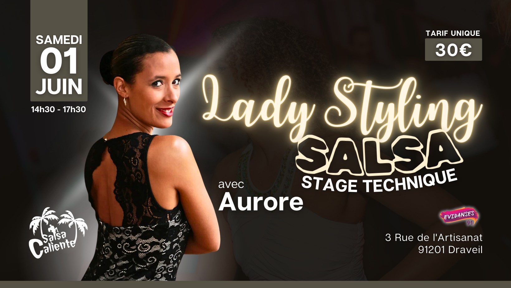 Stage technique - LADY STYLING SALSA avec Aurore 💃🏻