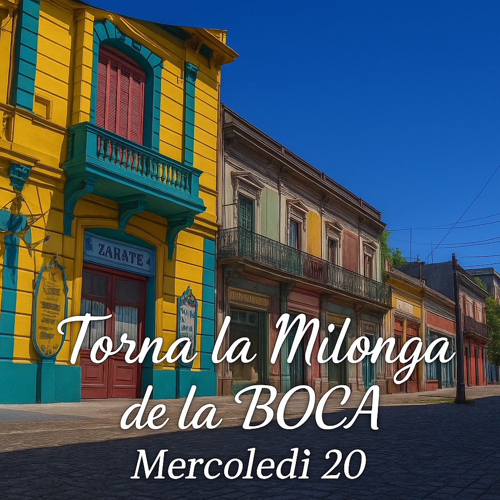 Milonga de la “BOCA” Bocca di magra