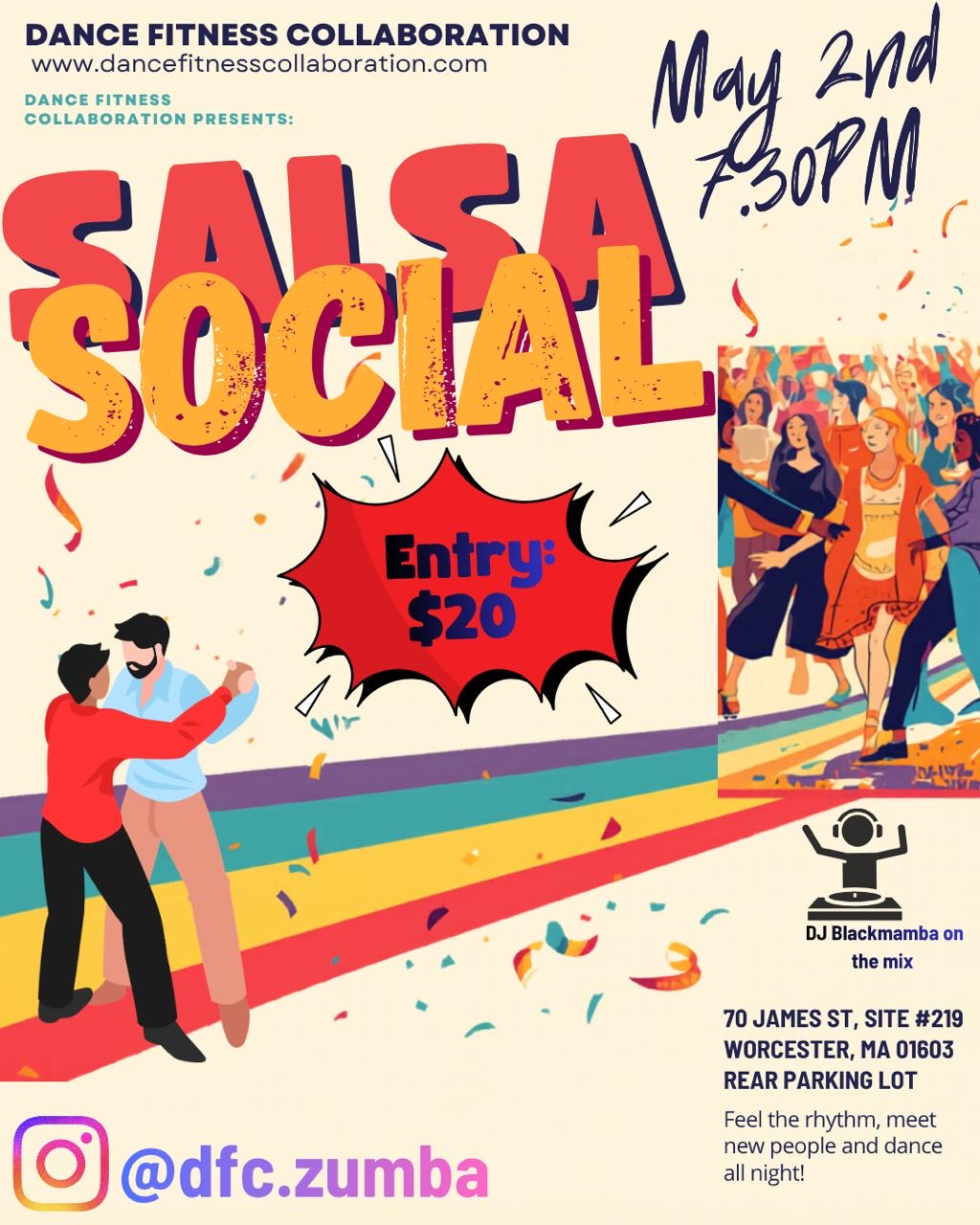 Salsa Social at DFC Zumba