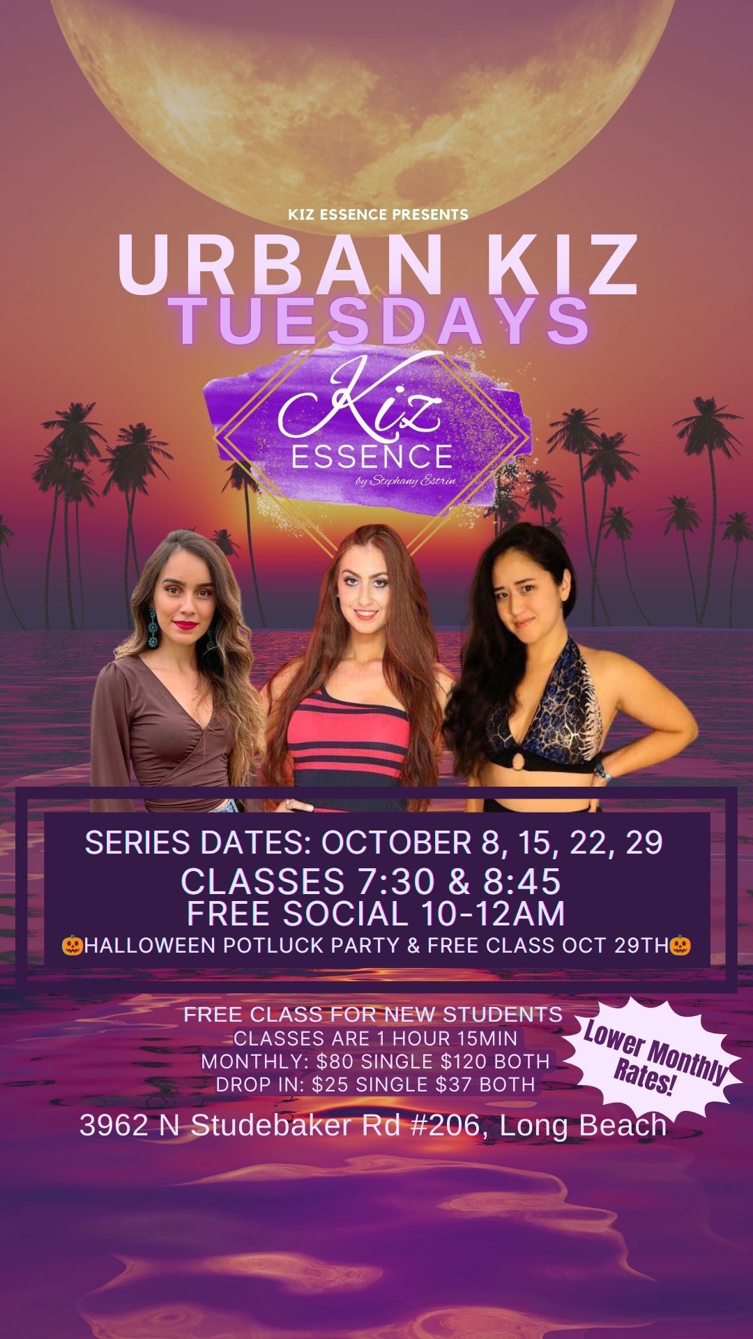 October Urban Kiz Series + Free Halloween Event!