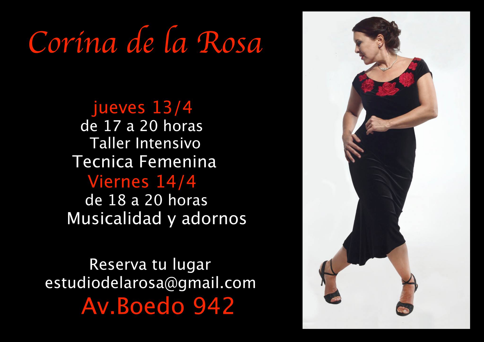 Taller de tecnica femenina y taller de adornos y musicalidad