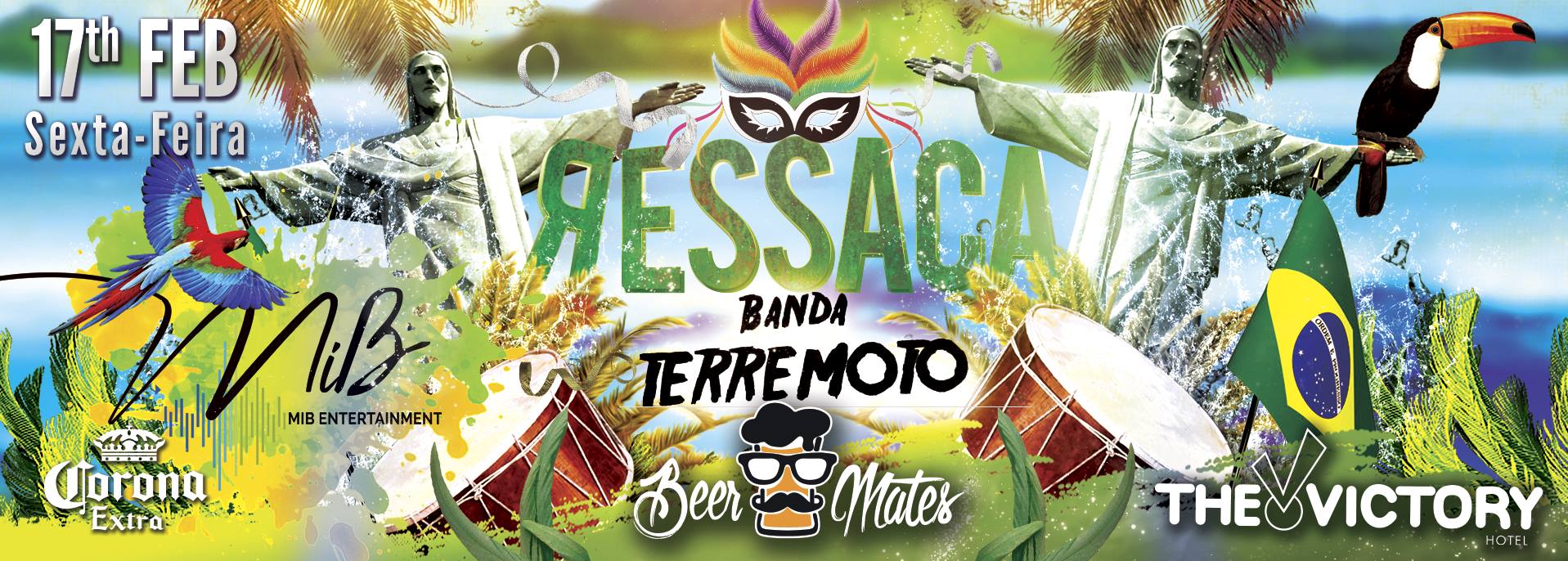 Ressaca de Carnaval Sexta-feira no The Vic.