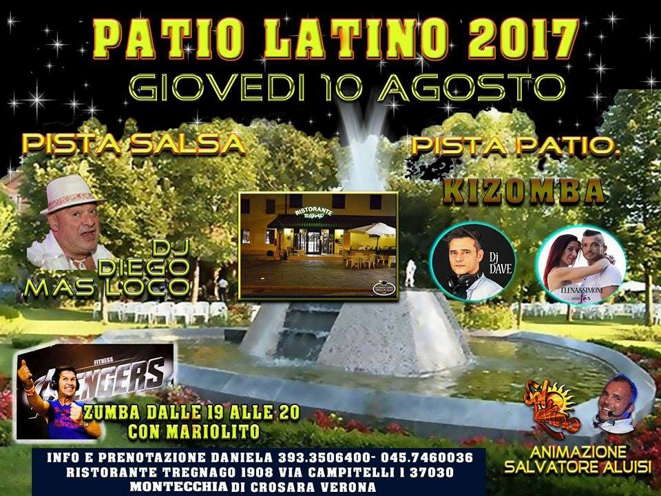 Giovedì al PatiO LatinO a Montecchia di Crosara