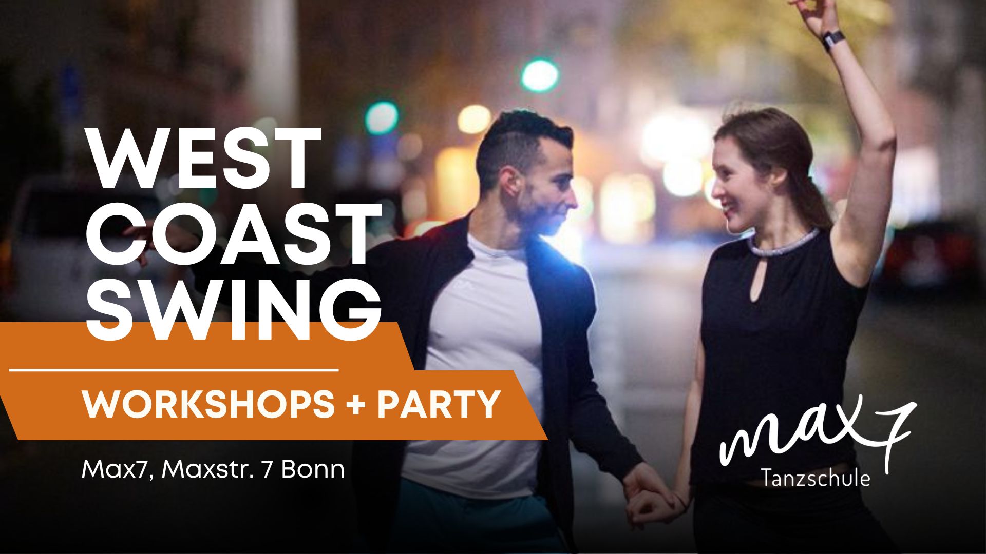 West Coast Swing - Workshops & Party mit Patricia & Markus