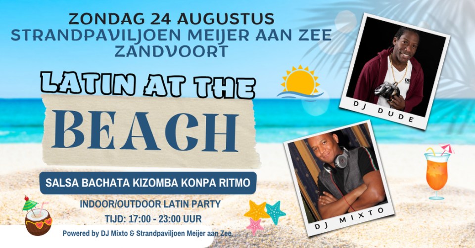 Latin at the Beach Meijer aan Zee Zandvoort