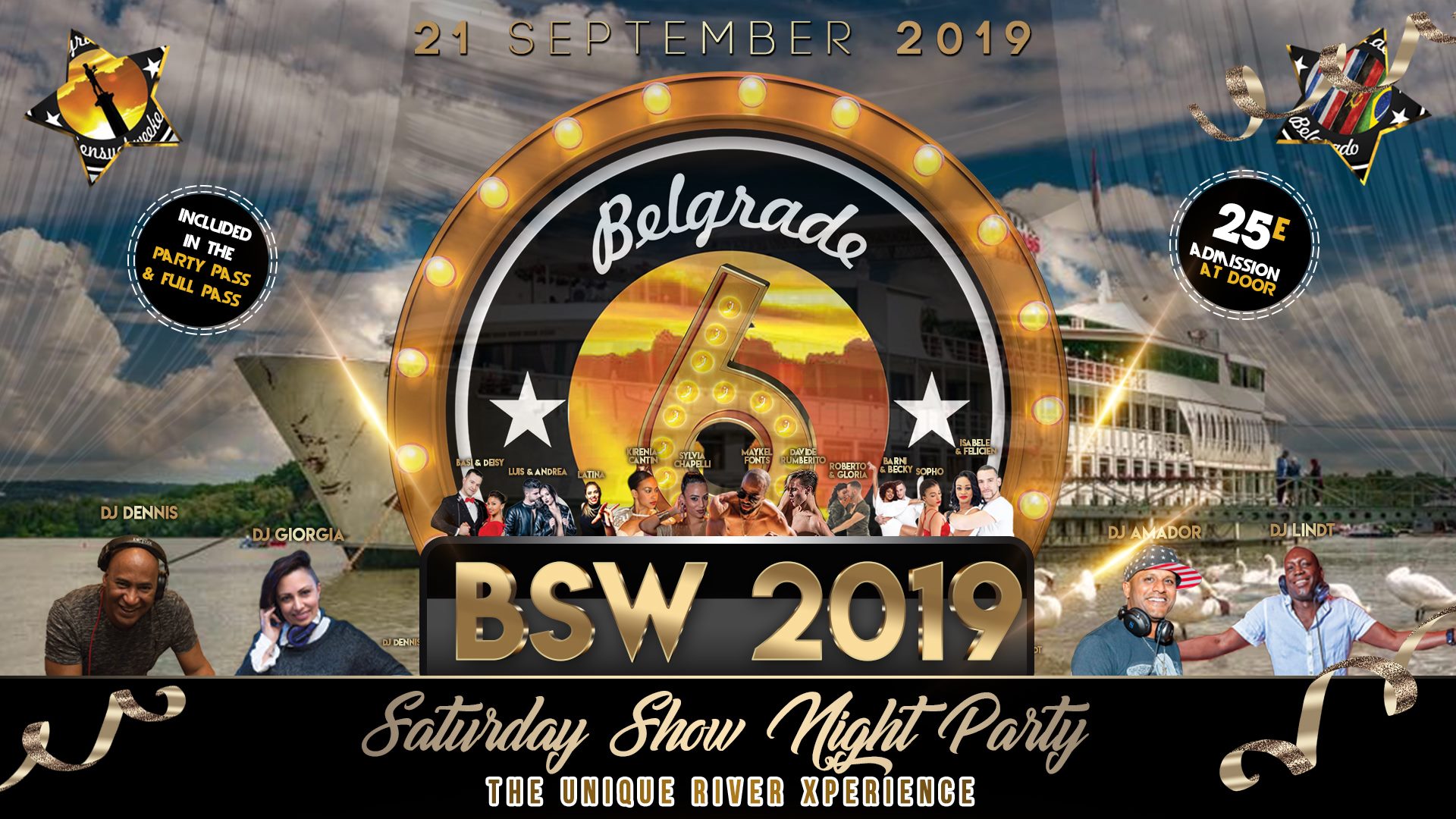BSW 2019 Saturday Show Night Party - The Unique River Xperience
