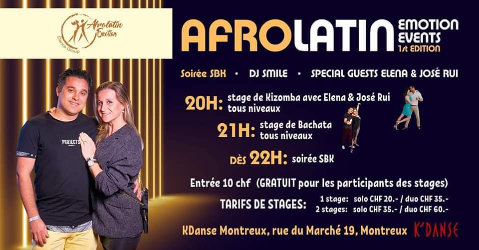 Soirée SBK à Montreux by AfroLatin Emotion Events