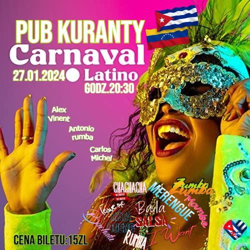 KARNAWAŁ W „KURANTACH” W RYTMACH LATINO