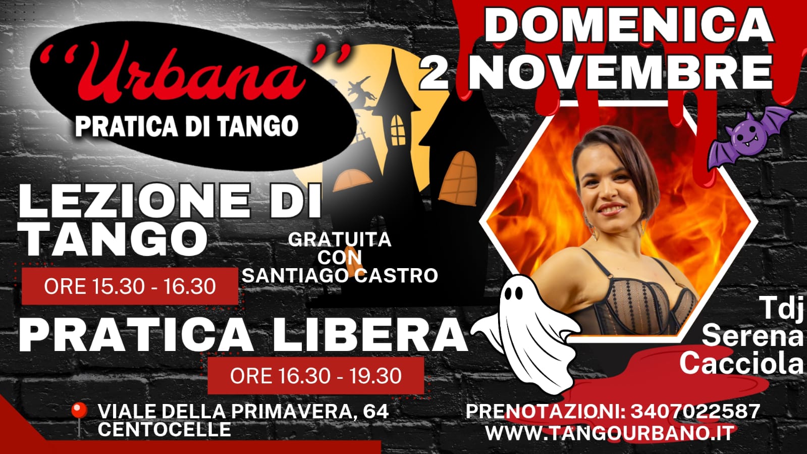 URBANA HALLOWEEN, pratica libera