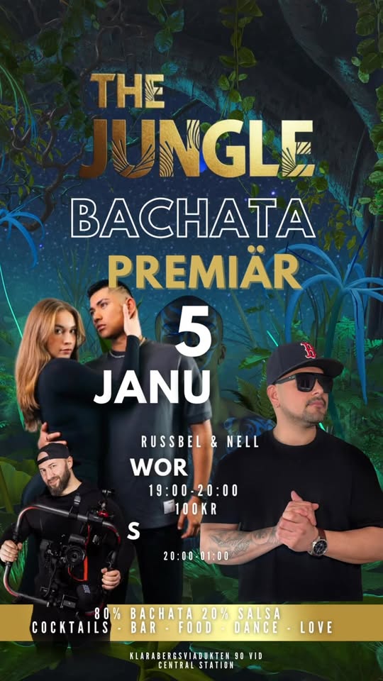 Bachata in the jungle premiär