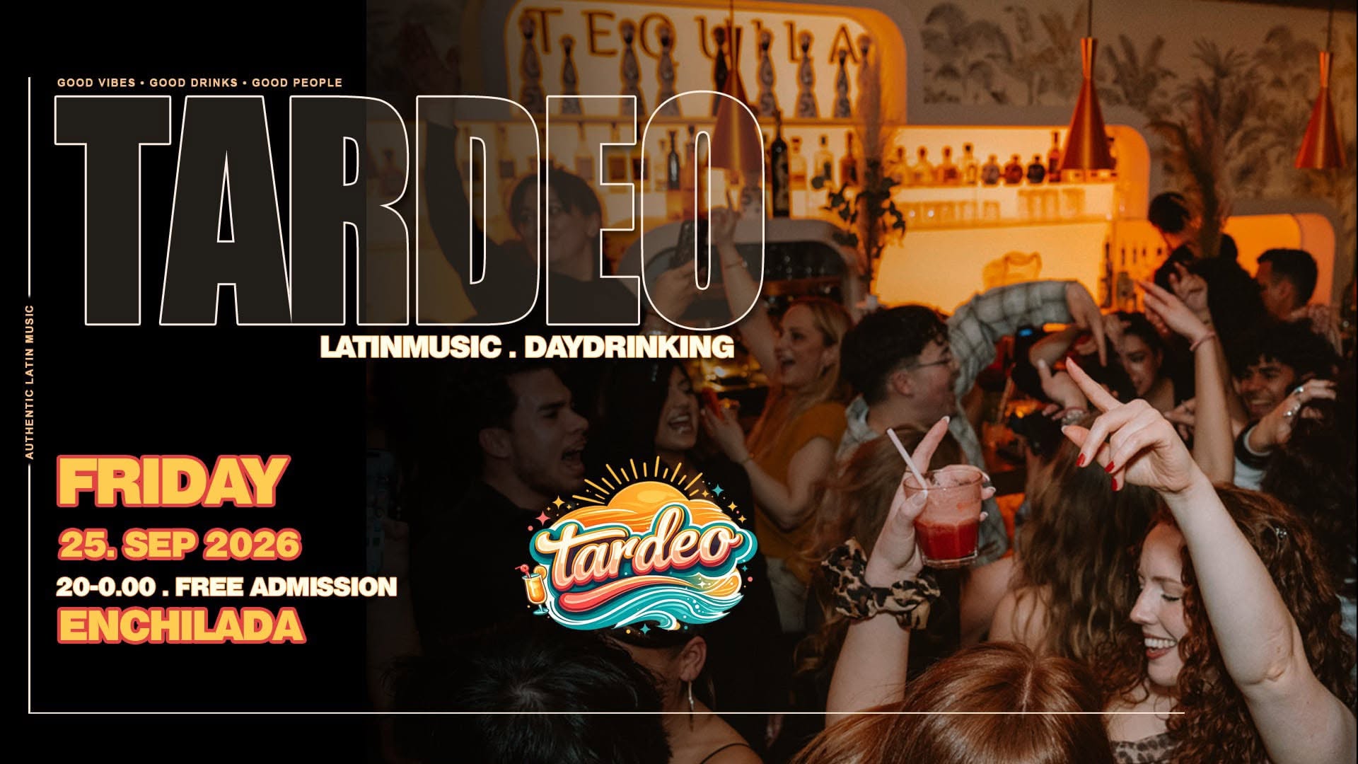 TARDEO . latinmusic daydancing and drinking