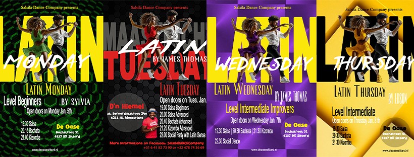 #NEW CLASSES 2026 #LATIN DANCE BY JAMES THOMAS#DE OASE SITTARD#D'N HiEMEL MAASTRICHT