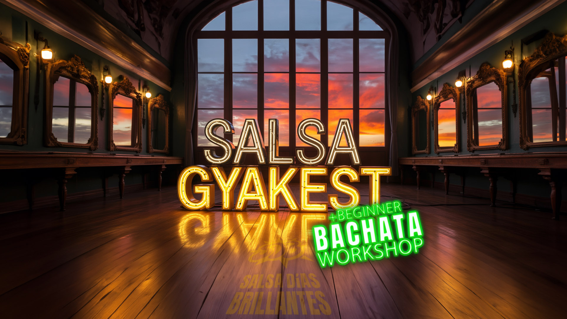 đ KezdĆ bachata workshop + Salsa gyakorlĂł est
