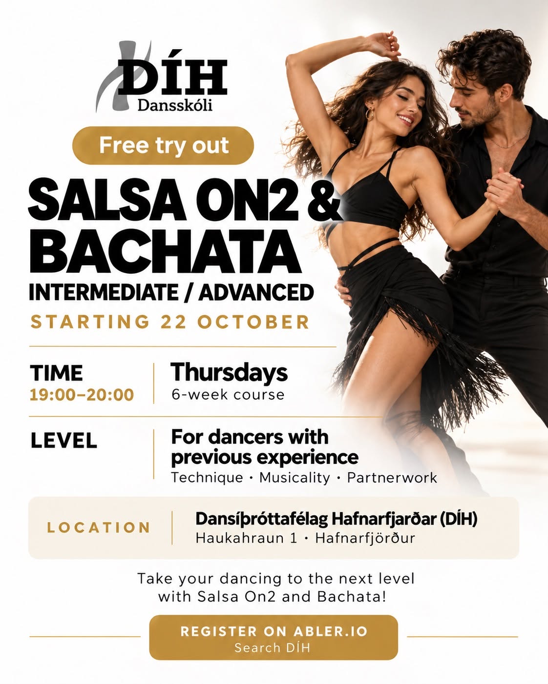 Salsa On2 & Bachata Intermediate Advanced DÍH