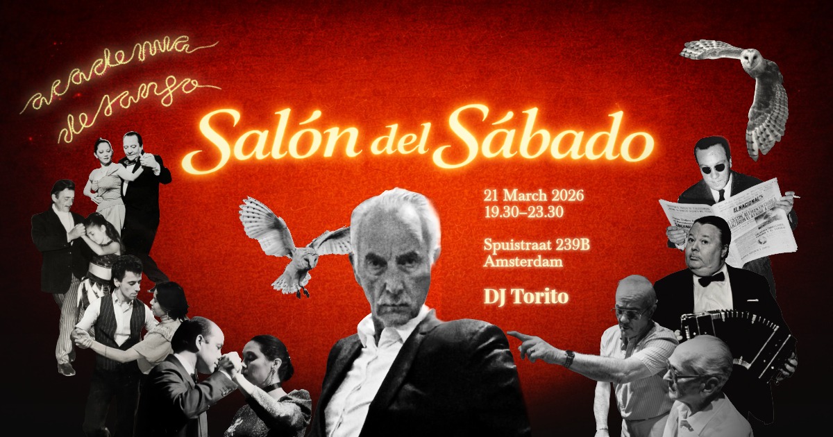 Salón del Sábado Milonga with DJ Torito 🎵