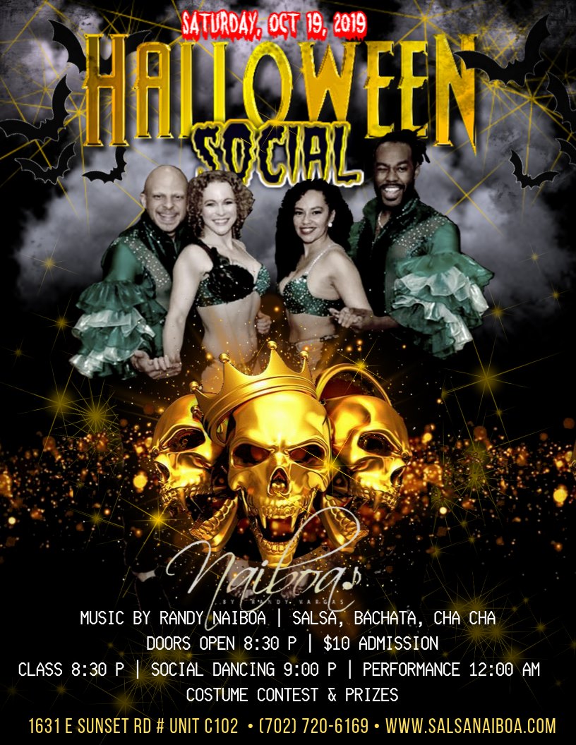 Salsa Bachata Halloween Social