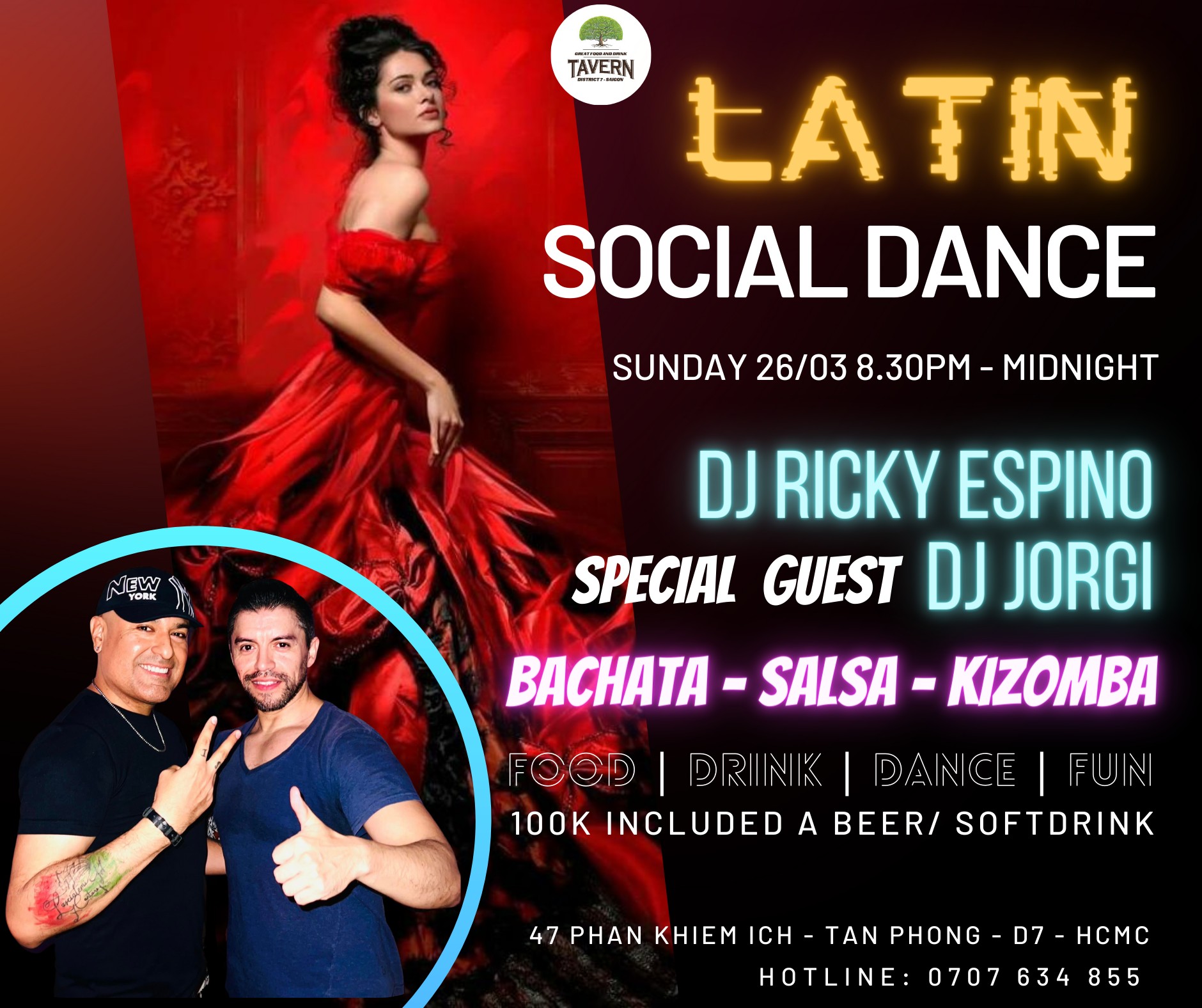 Latin Social Dance Night