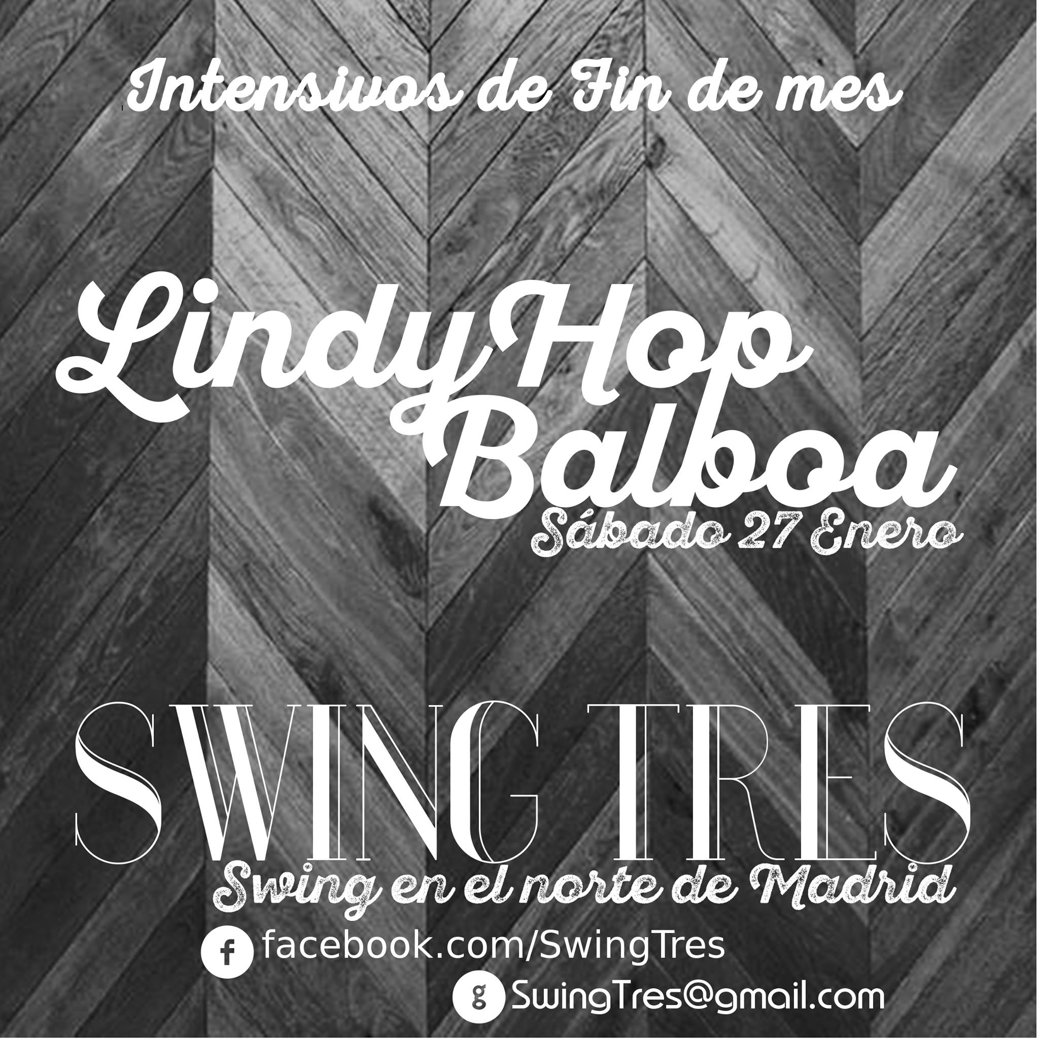 Intensivos Swing Tres - LindyHop + Balboa