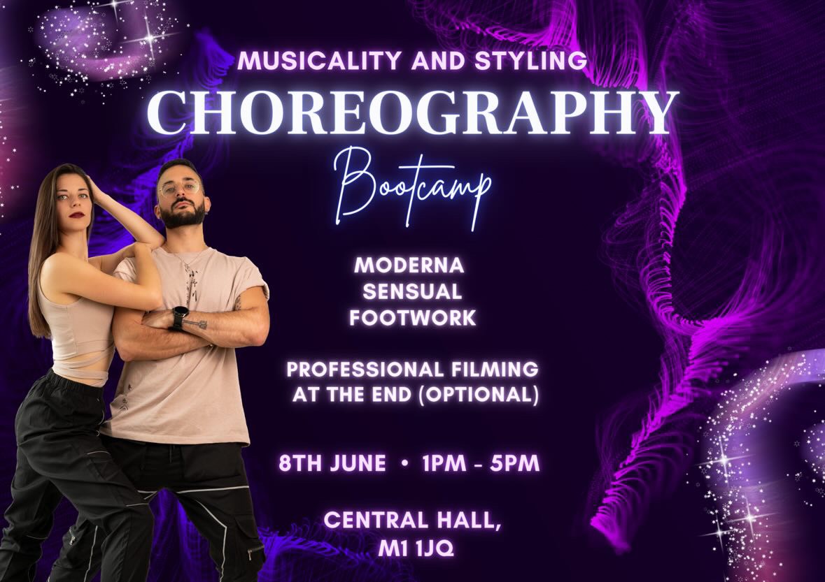Musicality & Styling Choreography Bootcamp Bachata Moderna + Sensual + Footwork with Diego & Ola
