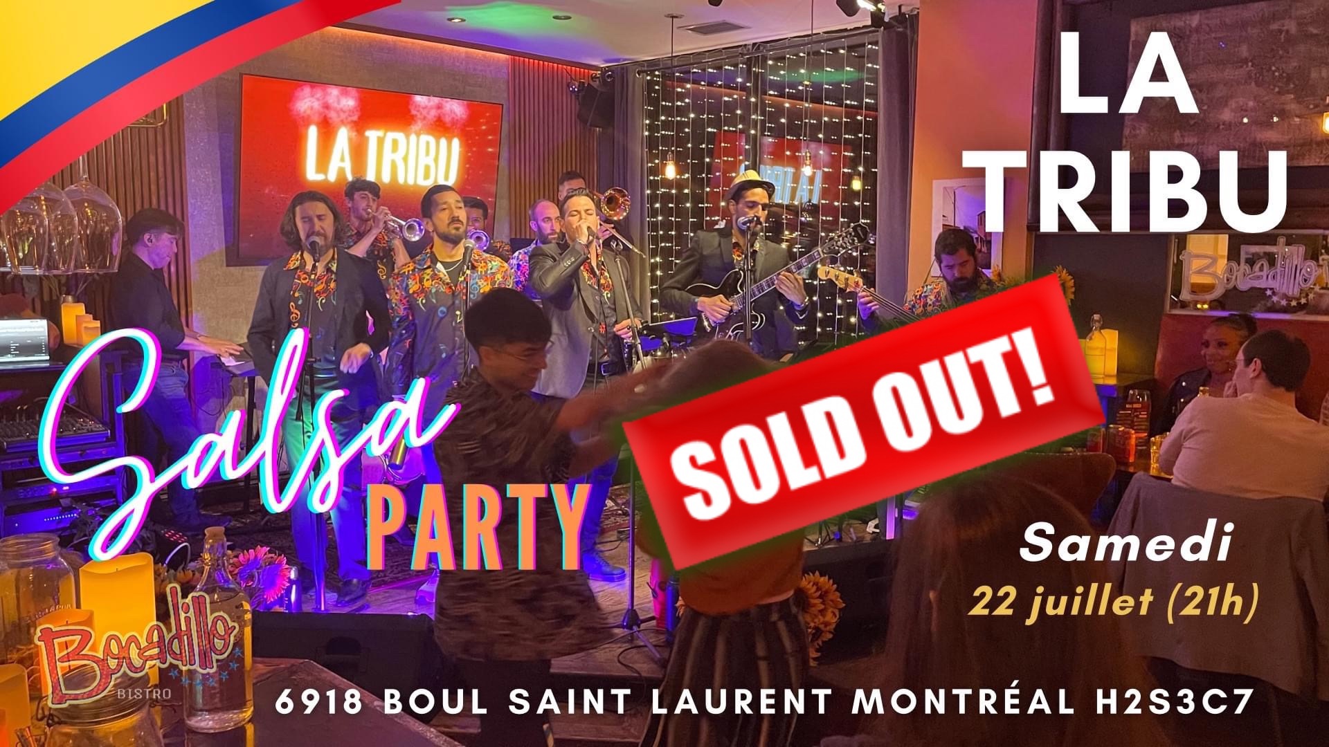 Fête Latine “Salsa Party” La Tribu