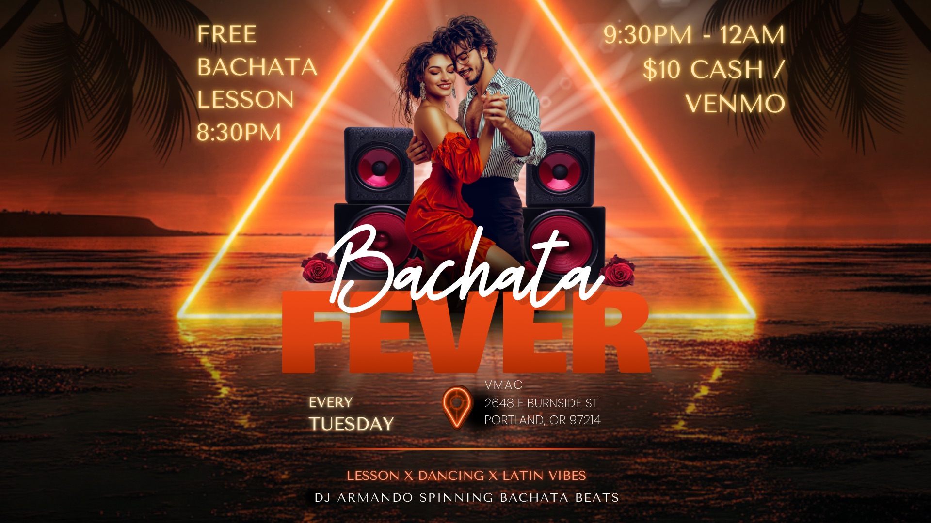 Bachata Fever! Every Tuesday with Free Lesson!