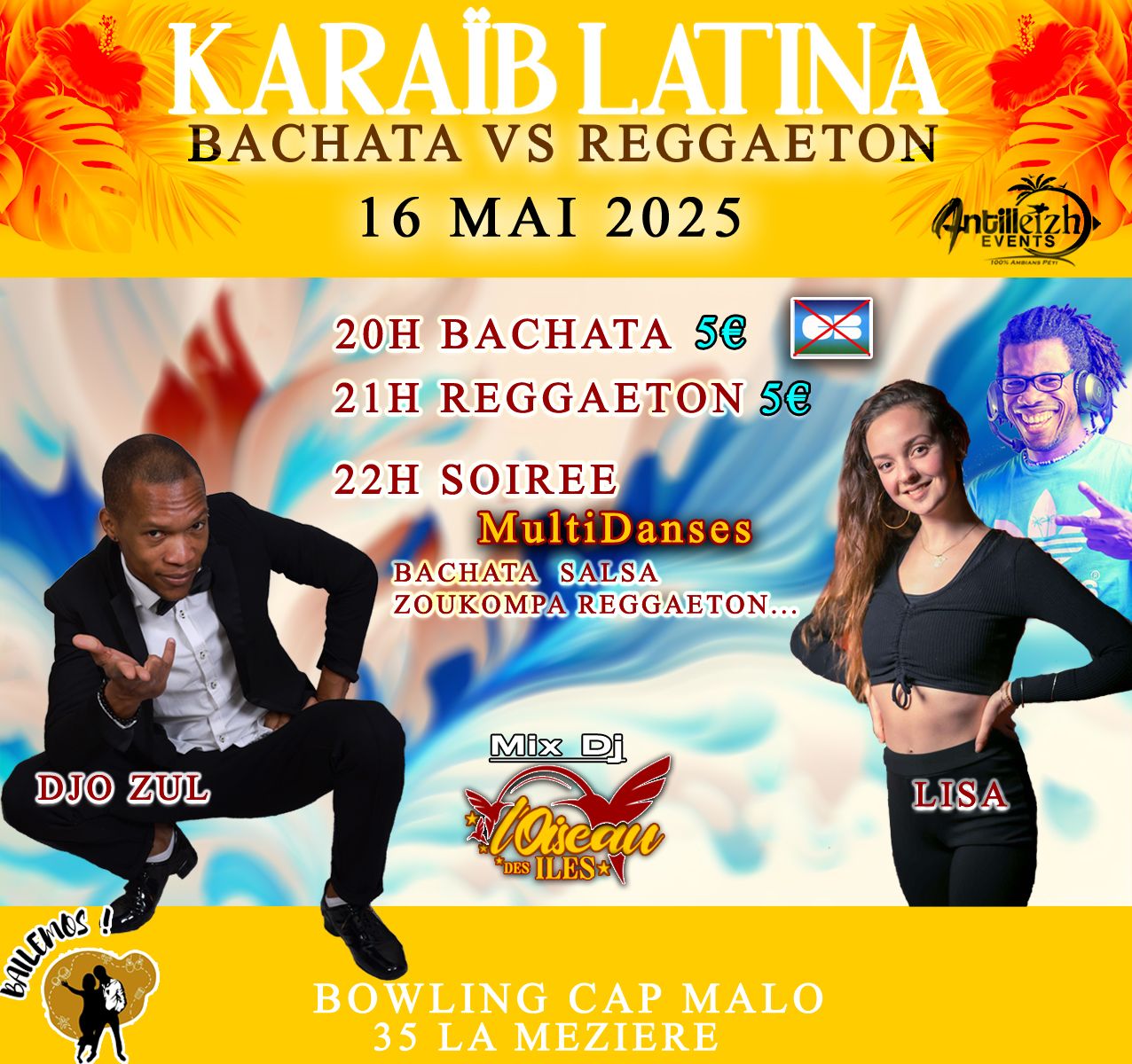 KARAÏB'LATINA - Bowling Cap Malo