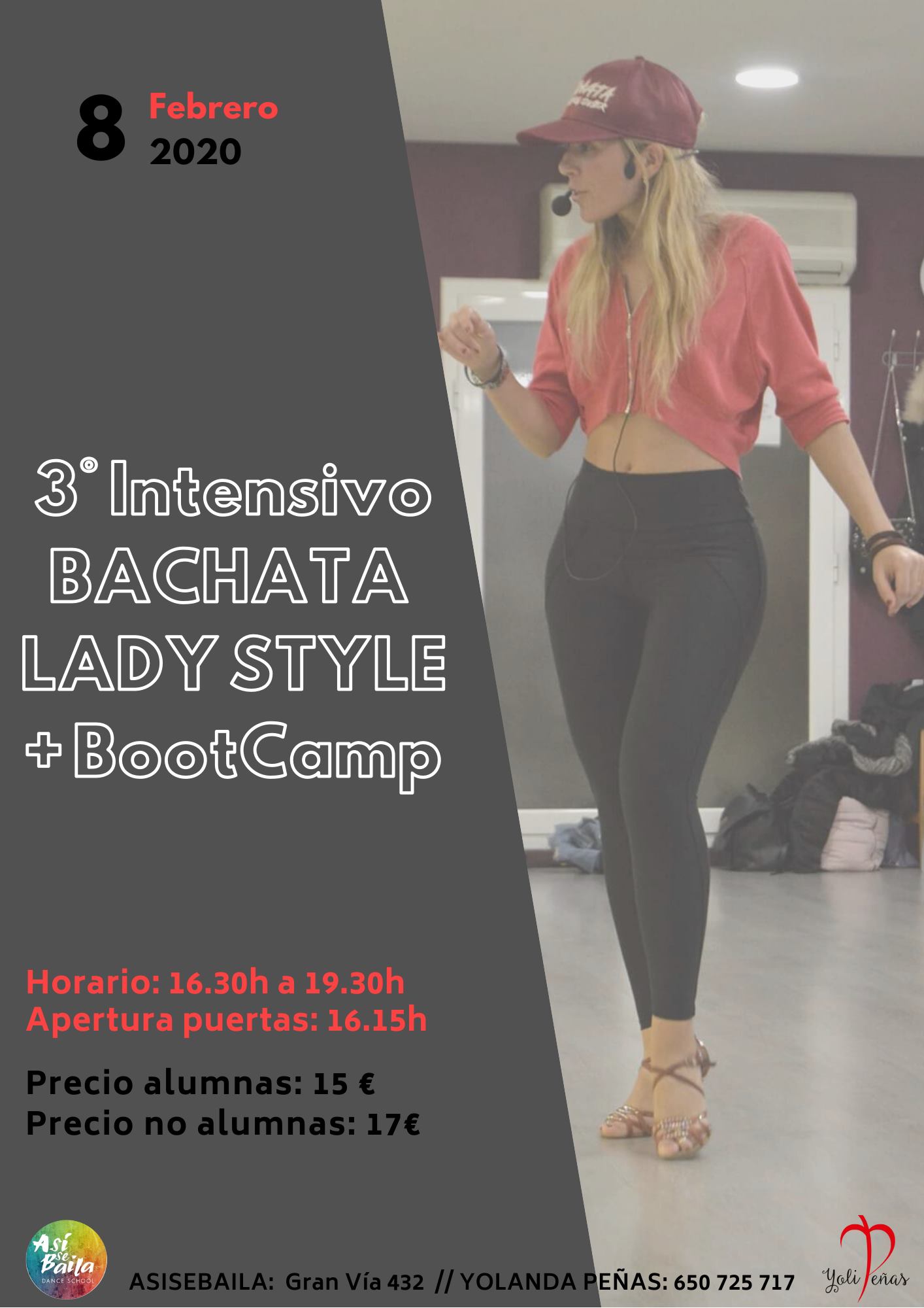 3º Intensivo Bachata Lady Style + BootCamp