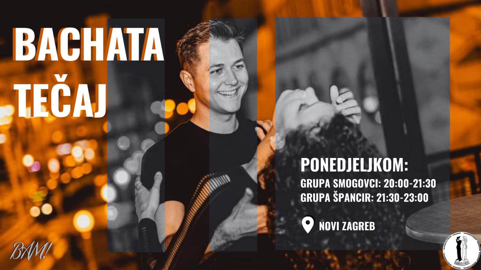 Bachata tečaj Upisi - Novi Zagreb