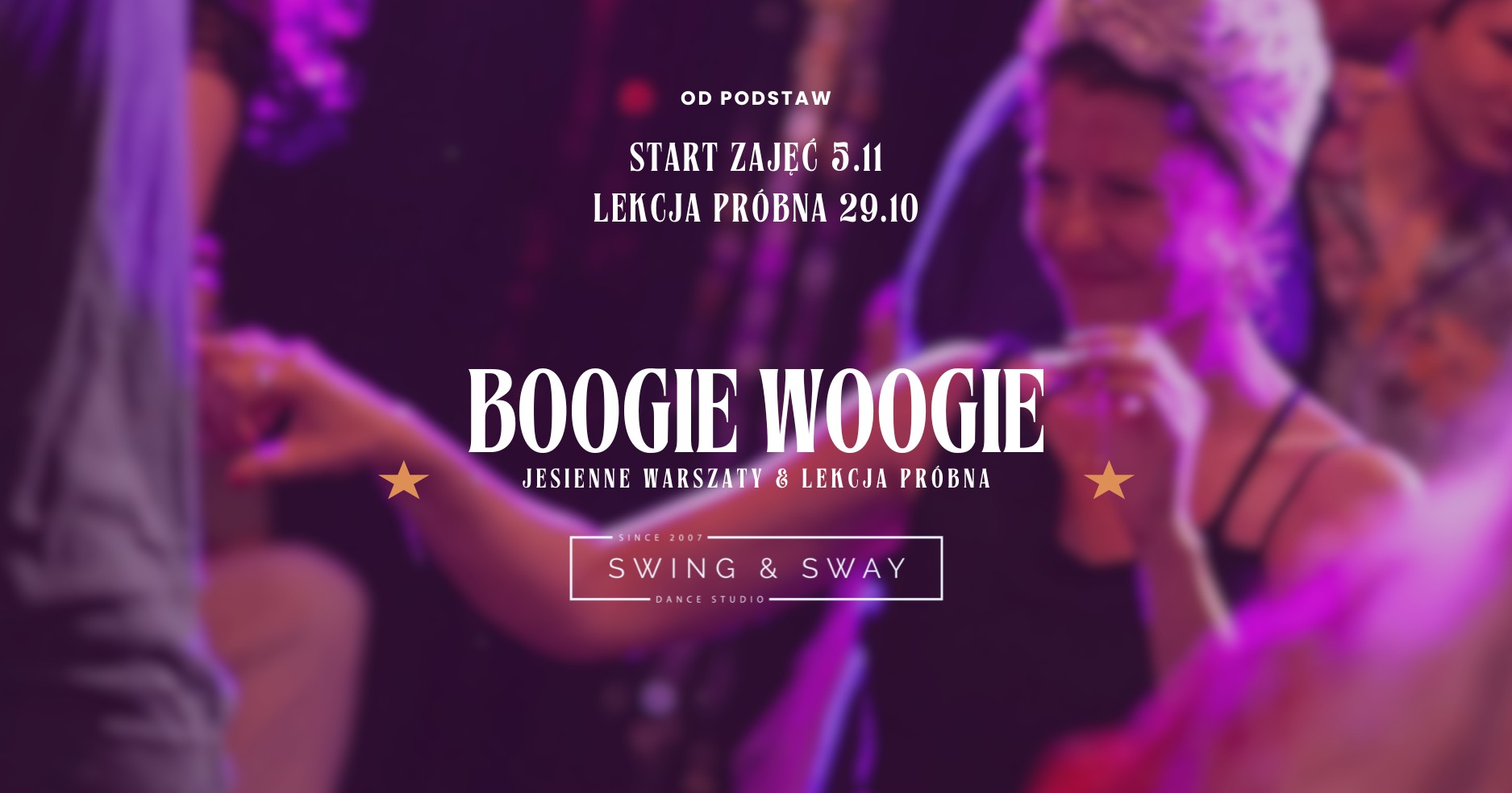 Let’s Boogie! 🔥 Zajęcia od podstaw i lekcja próbna 💃🏻🕴🏼