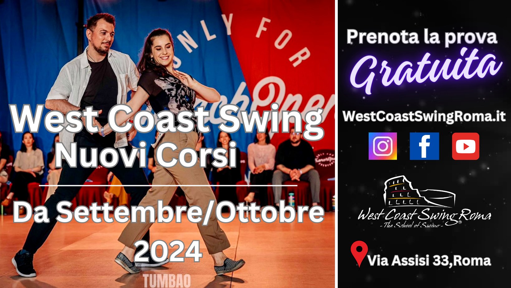CORSI DI SWING - PROVE GRATUITE