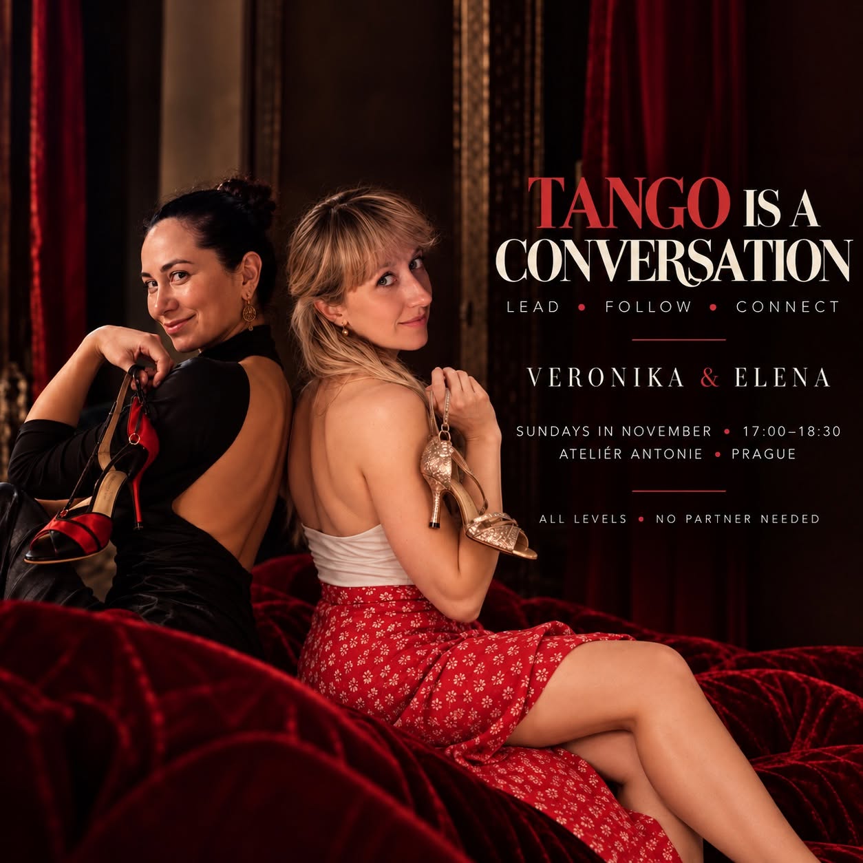“Tango is a conversation” by Elena & Veronika