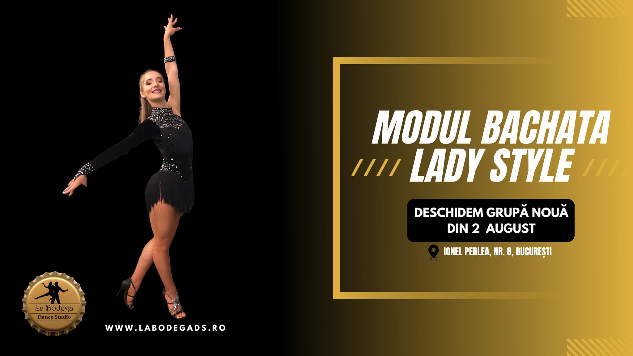 Modul BACHATA LADY STYLE (nivel începător)