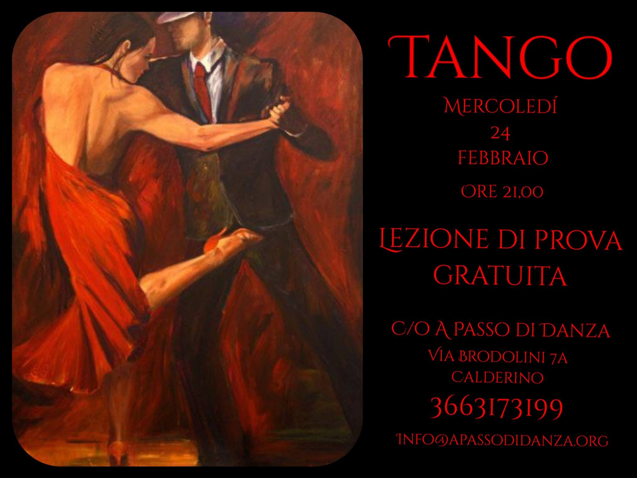 Tango Argentino - Lezione di prova gratuita