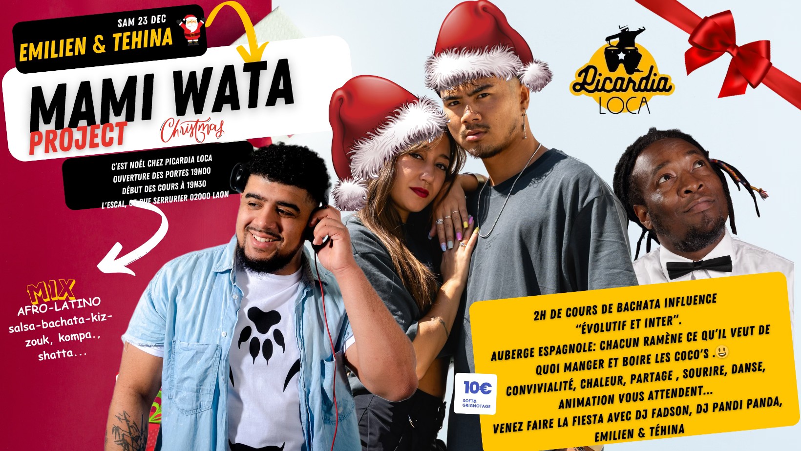 MAMI WATA PROJECT " Christmas Edition" Emilien & Téhina. by picardia loca