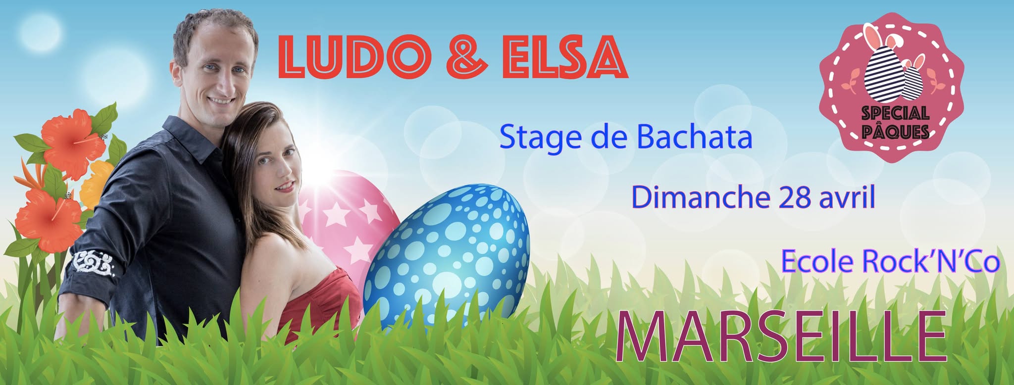 โฐ ๐ ๐ฎ๐ฟ๐๐ฒ๐ถ๐น๐น๐ฒ - 28 avril - Stage de Bachata Ludo & Elsa โฐ