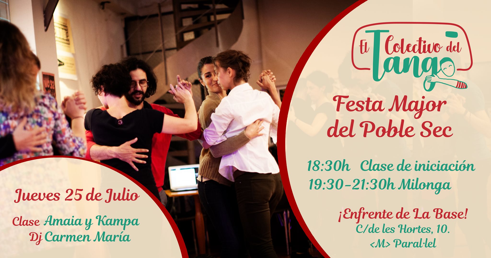 ¡Tango en la Festa Major del Poble Sec! El Colectivo del Tango