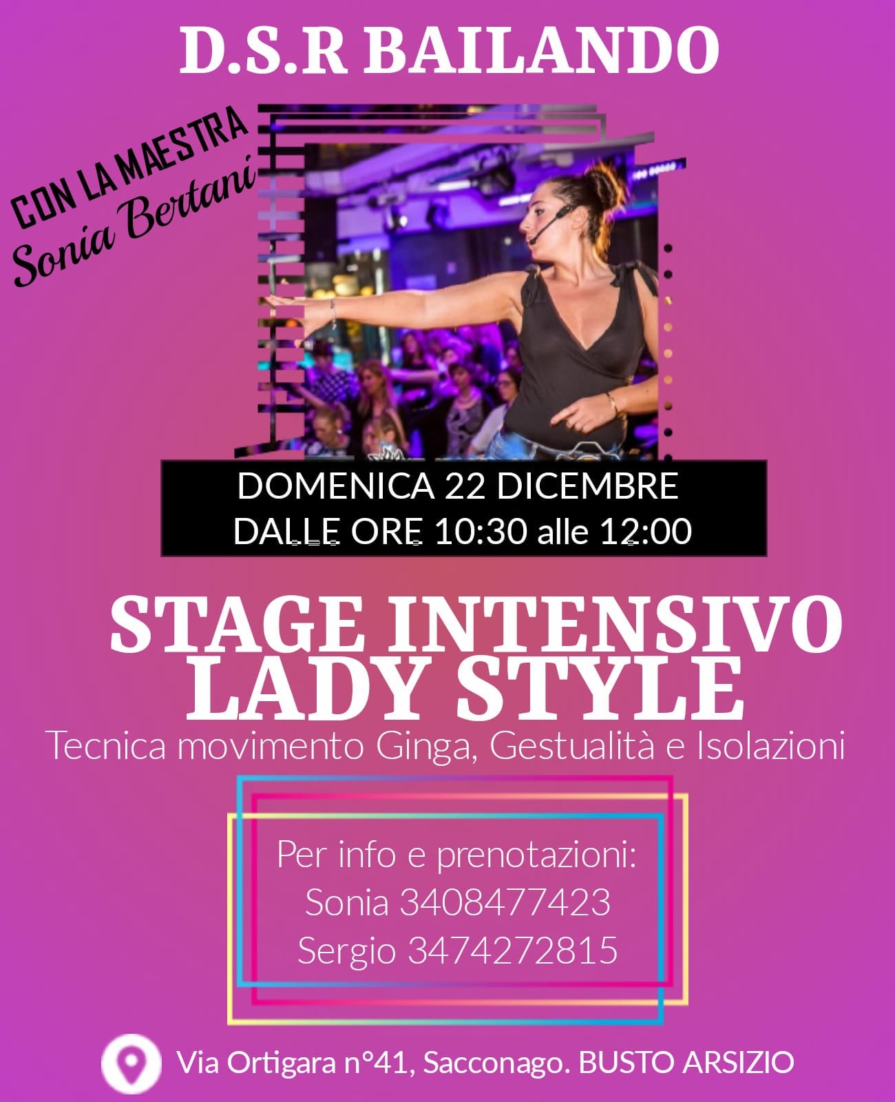 STAGE INTENSIVO KIZOMBA LADY STYLE