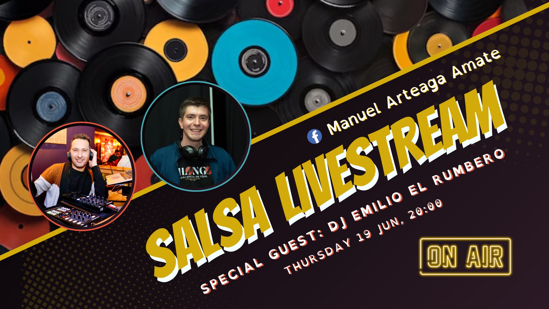 Salsa Livestream ft. DJ Emilio El Rumbero