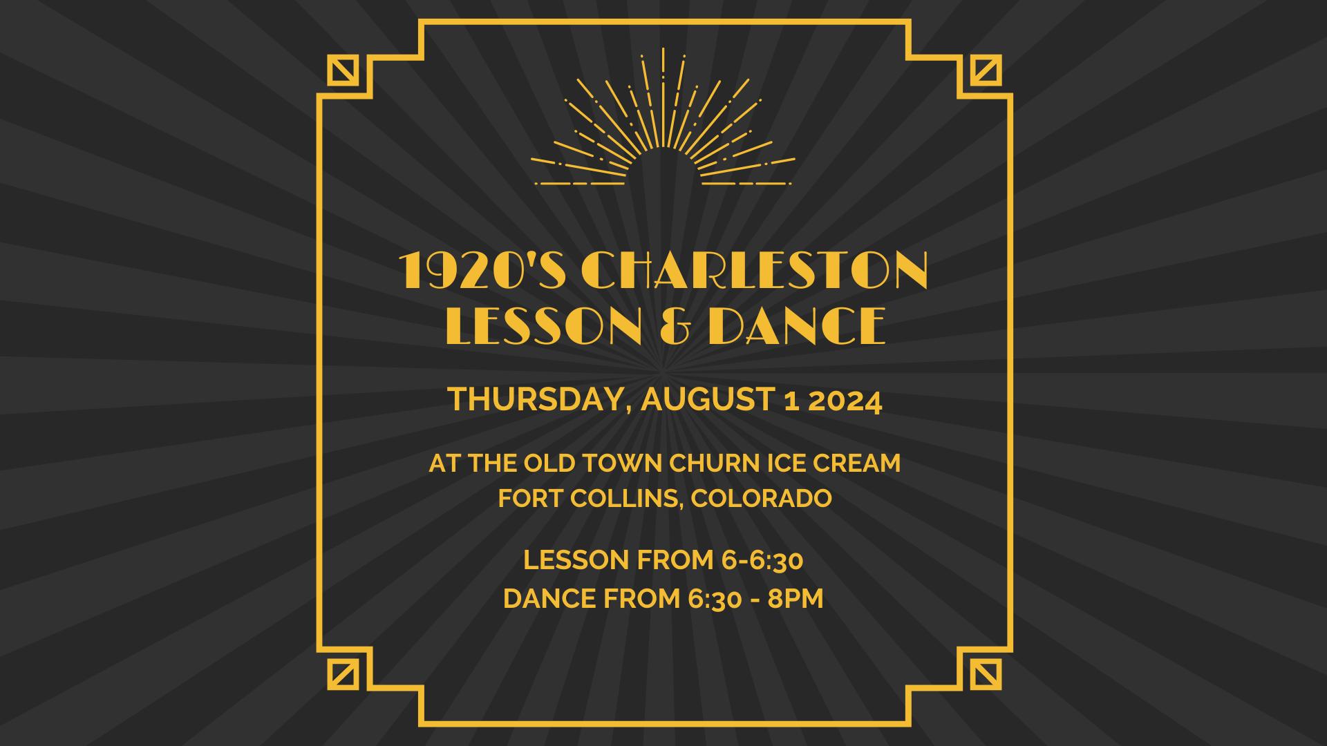 1920's Charleston Lesson & Dance