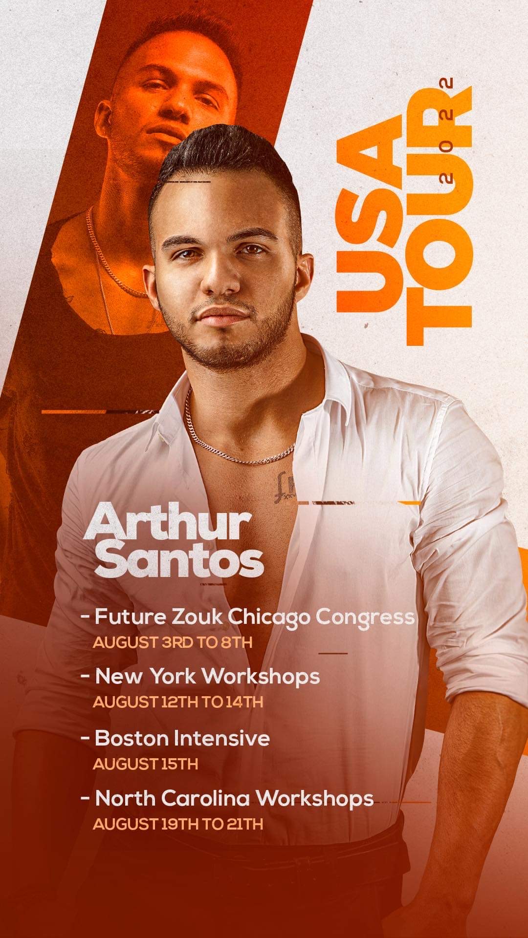 Zouk Awakening welcomes Arthur Santos to NYC!