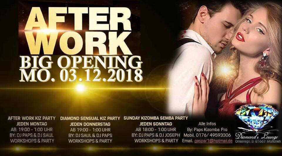 Big Opening Weekly Kizomba Partys - 03.Dez.2018 2019
